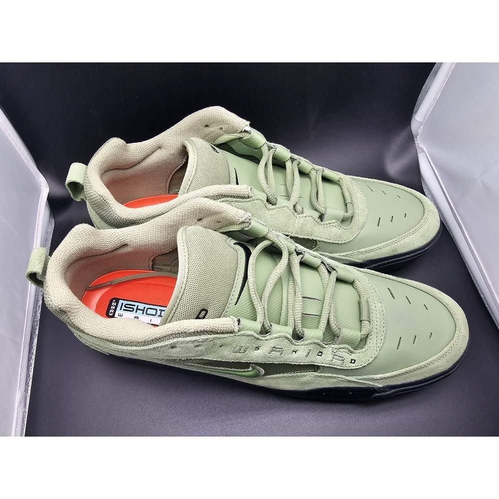 Nike Ishod Wair x Air Max Ishod Oil Green Black Men Skate Boarding FB2393-300 - Picture 4 of 15